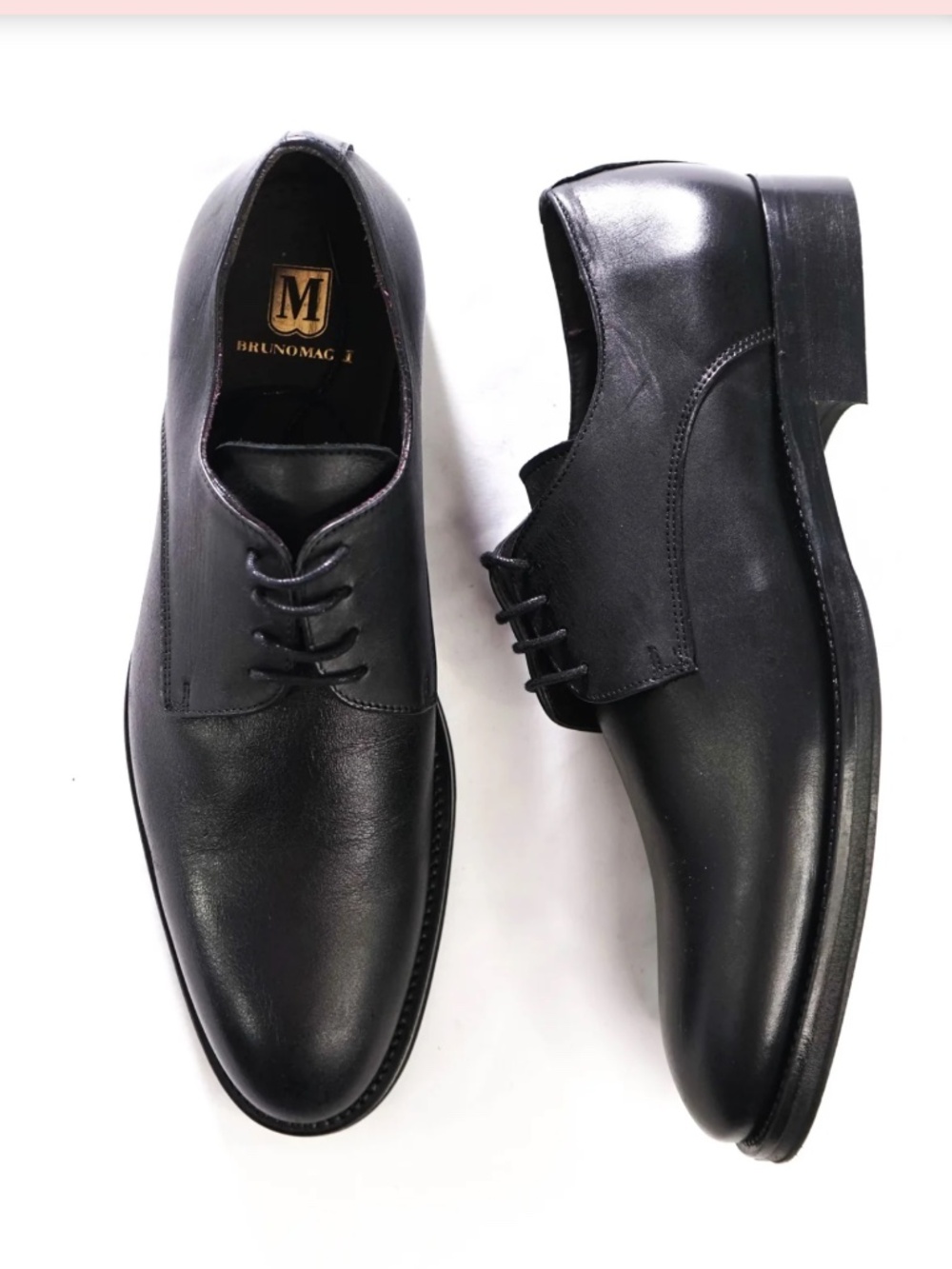 BRUNO MAGLI - BLACK LEATHER DERBY